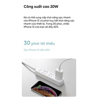 Sạc nhanh Xiaomi Mi 20W Charger Type-C