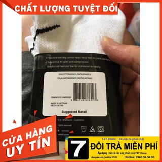 Tất Nike cổ ngắn Drifit Pack 3