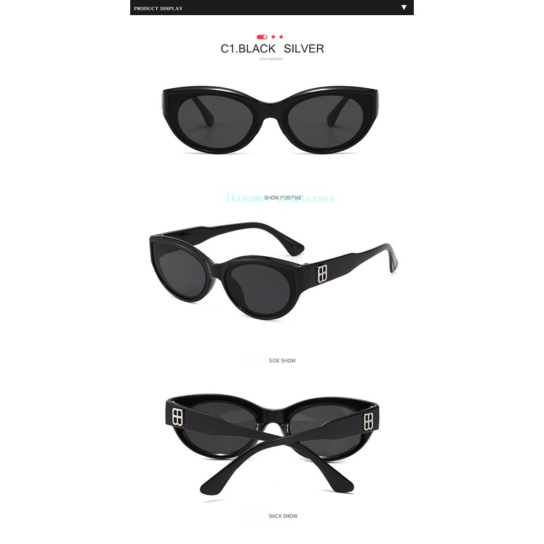 Kính Mát Mắt Mèo Thiết Kế Thời Trang Cá Tính Cho Nữ