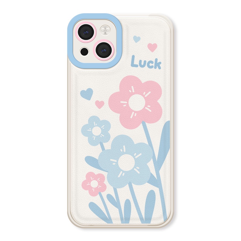 Ốp lưng iphone ốp Điện Thoại Silicon Da Trơn Họa Tiết Hoa Cho iPhone 14 13 12 11 PROMAX XS XR XSMAX SE2020 6 7 8PLUS