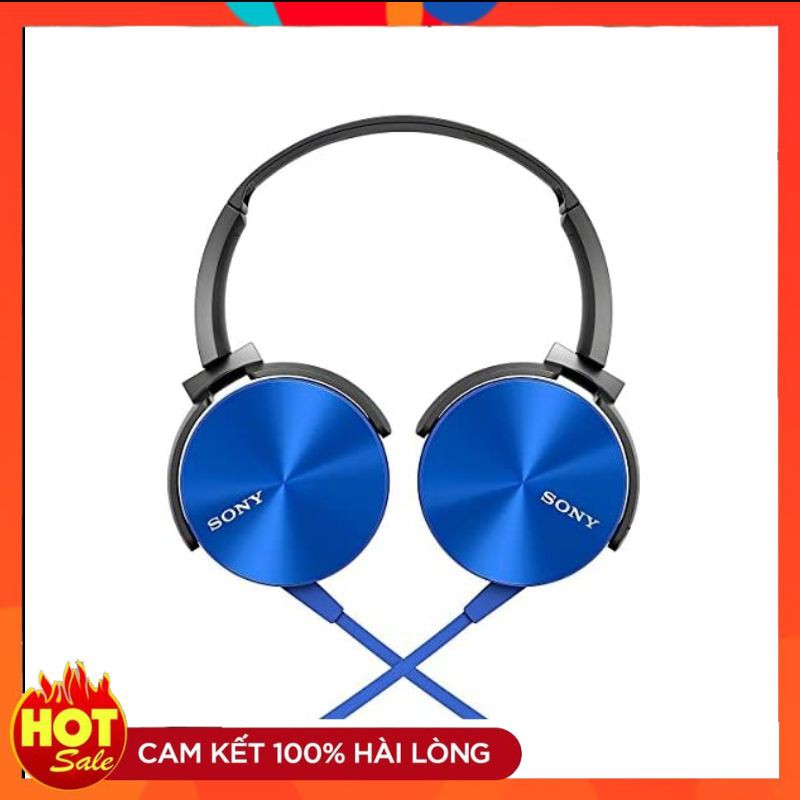 Tai Nghe Chụp Tai  ⚡️𝐅𝐑𝐄𝐄 𝐒𝐇𝐈𝐏⚡️ Có mix đàm thoa- Âm thanh hay -Tai Nghe headphone Extra Bass 450AP - BH 6 Tháng