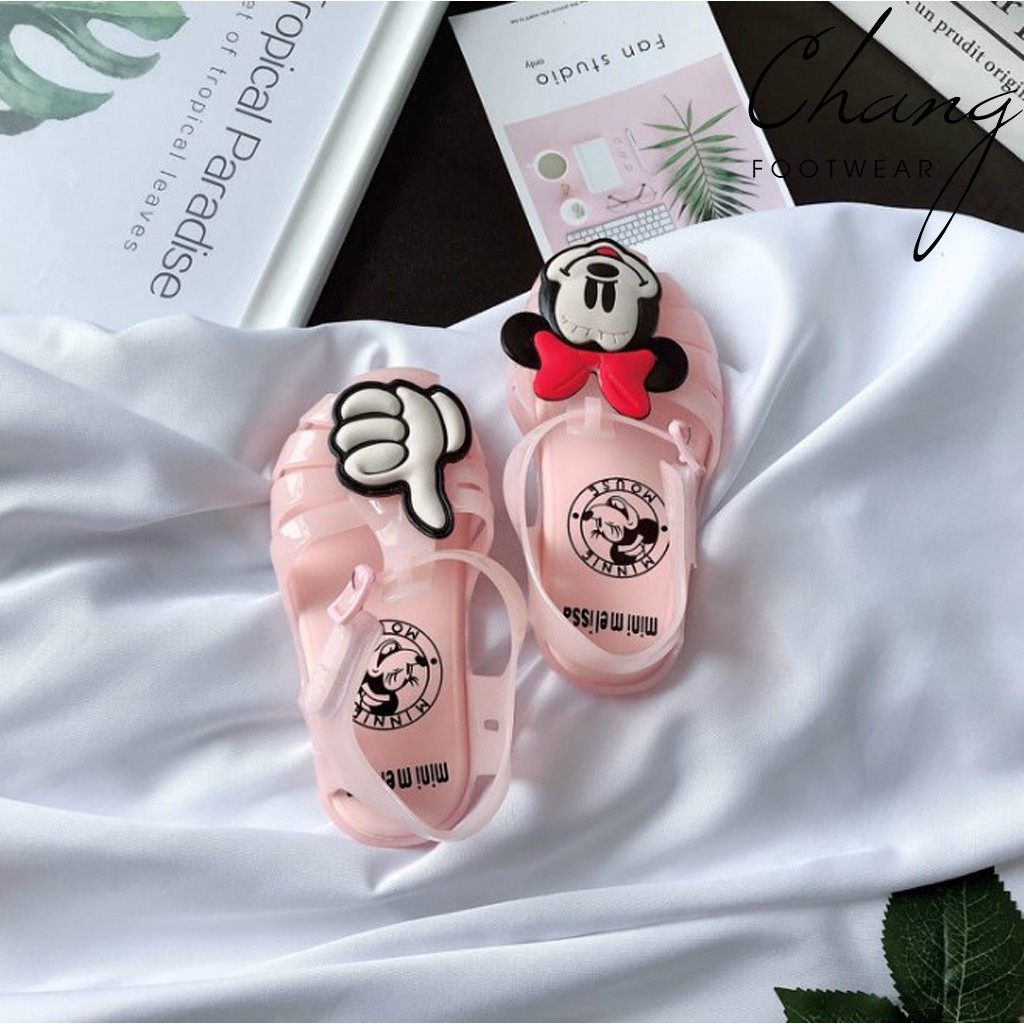Sandal cho bé trai bé gái 1-6 tuổi ⚡️ FREESHIP ⚡️ Sandal nhựa thơm Mickey mẫu mới HOT nhất