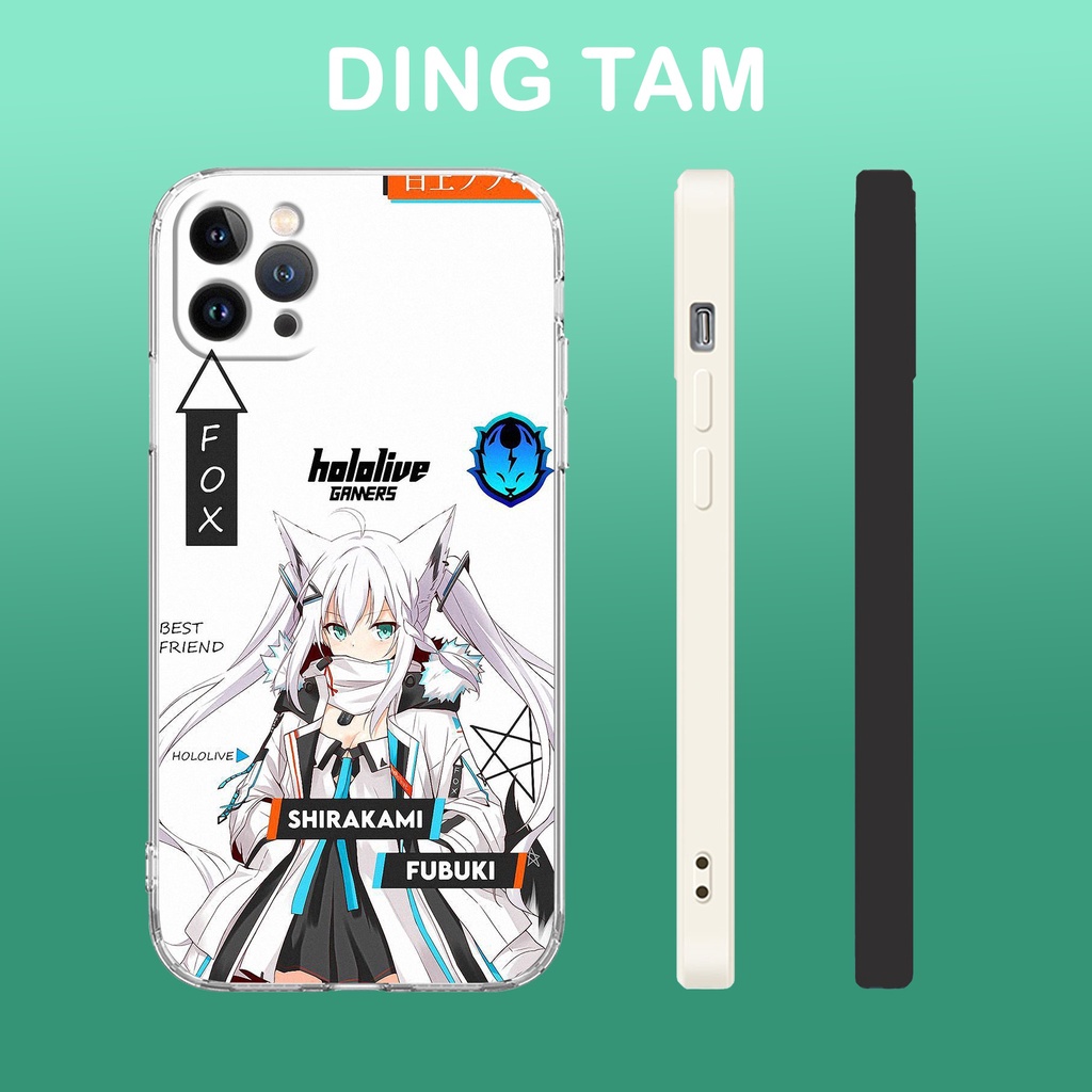 Ốp lưng shirakami fubuki poster collage pro 13 11 12 promax 7 8 plus xs X Xr  ART20228282