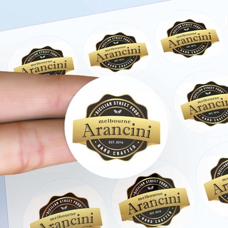 in sticker giấy cán nilon kháng nước