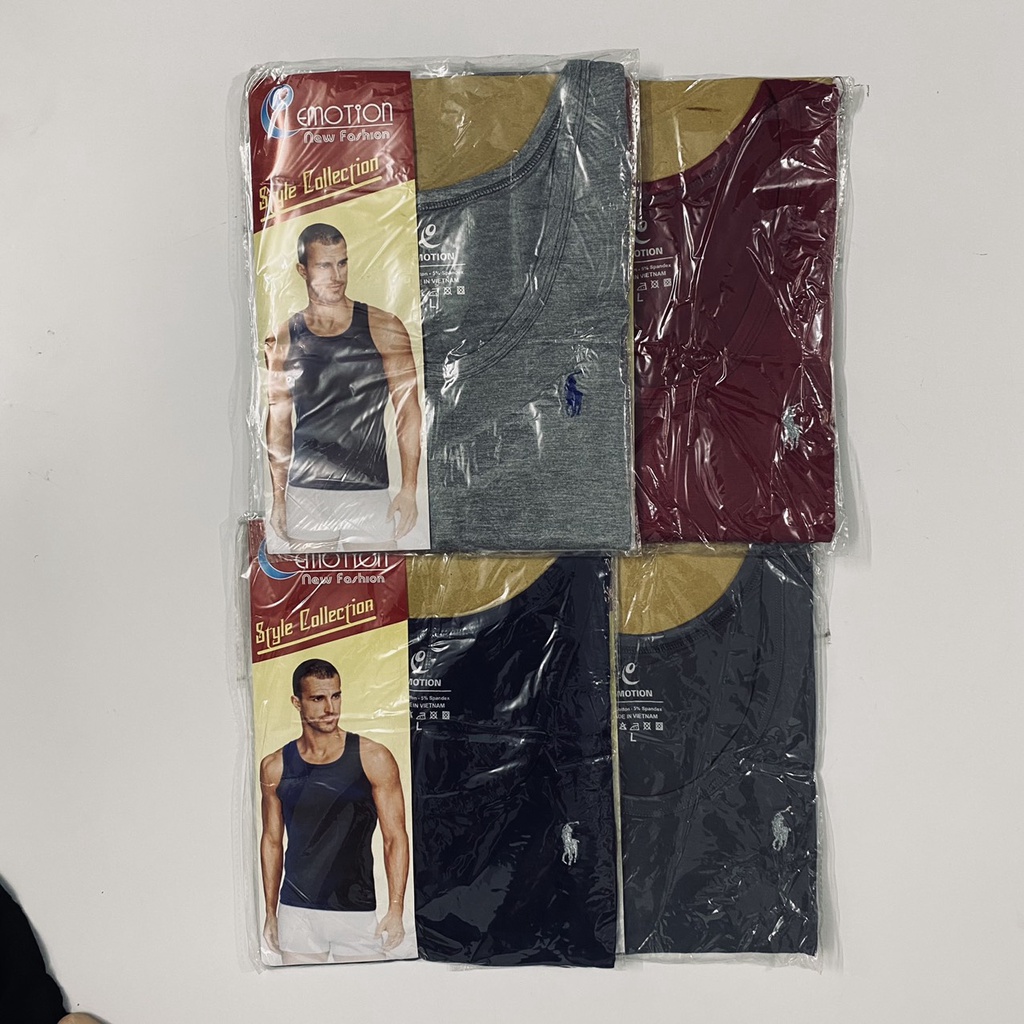 Áo ba lỗ nam chất cotton Mềm Co Dãn - Áo sát nách tanktop nam mặc nhà thoáng mát thoải mái