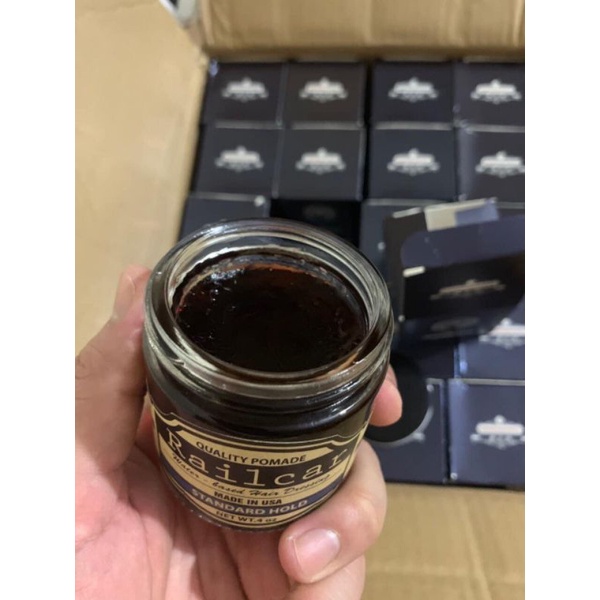 Sáp vuốt tóc Railcar Quality Pomade 100gr tạo kiểu giữ nếp cho tóc