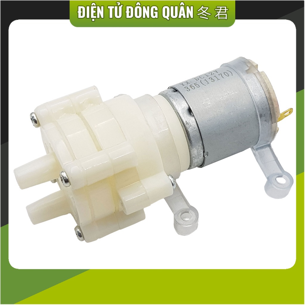 [HCM]  Máy Bơm Mini 6-12V MB365 [ĐIỆN TỬ]