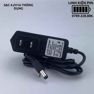 Sạc pin lion 1s 4.2v có đèn báo đầy