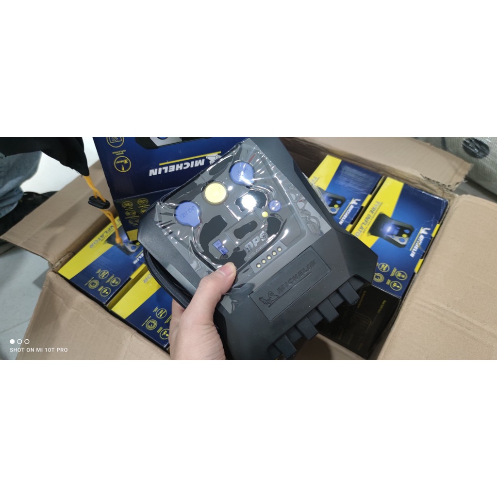 Bộ Sản phẩm Máy Bơm lốp ô tô Đủ các hãng,uy tín,máy khỏe - MICHELIN12266-STEELMATE-ICAR IPRESS p50-MÁY NÉN KHÍ 2 PISTON