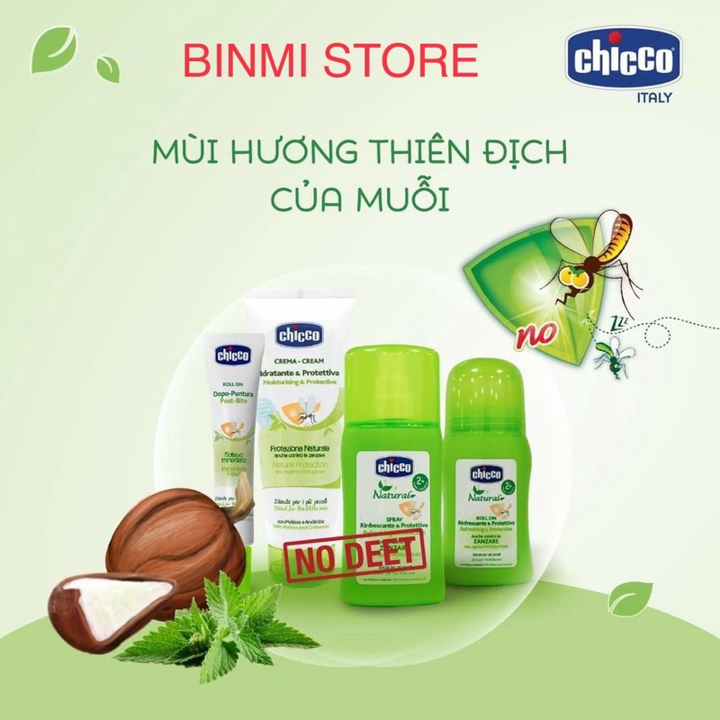 Lăn bôi vết muỗi đốt và côn trùng cắn Chicco