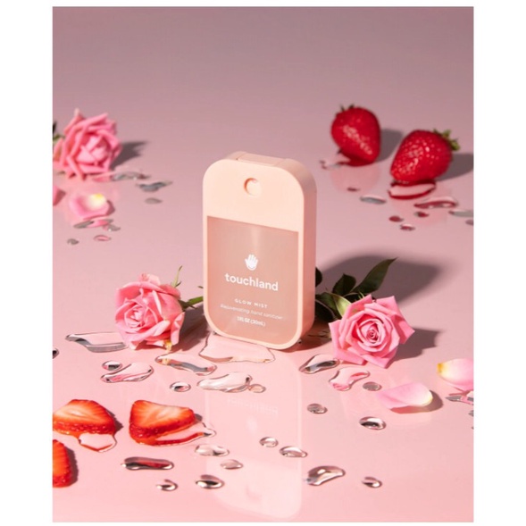 Xịt khử trùng trẻ hóa da tay TOUCHLAND 𝑮𝑳𝑶𝑾 𝑴𝑰𝑺𝑻 𝑹𝑶𝑺𝑬𝑾𝑨𝑻𝑬𝑹