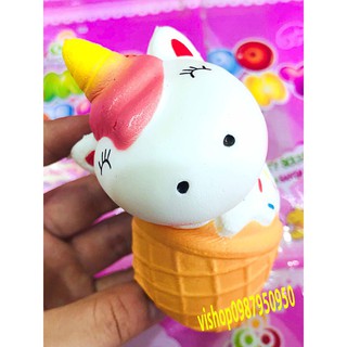 SQUISHY KEM CÁ NGỰA NHẮM MẮT TO