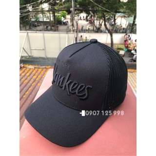 Nón kết phối lưới YANKEES, nón bóng chày.