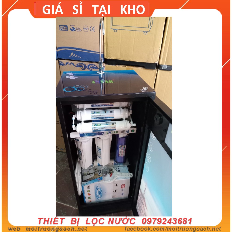 MÁY LỌC NƯỚC ASTAR 10 CẤP CÓ TỦ - RO MADE IN USA ♥♥ MÁY LỌC NƯỚC RO