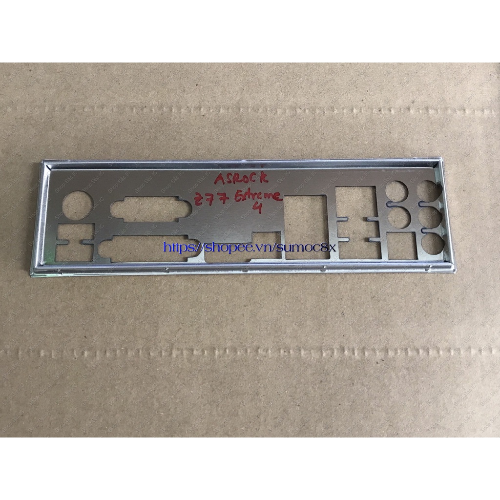 Chặn main Asrock Z77 Extreme4 dùng nắp sau thùng máy