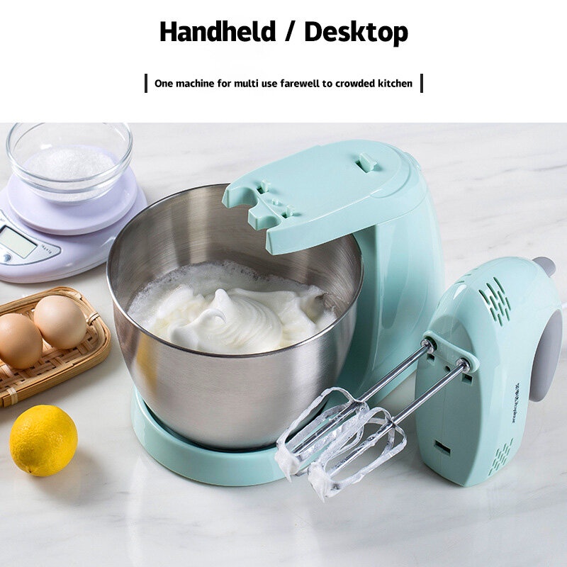 Máy đánh trứng/ khuấy kem KAIMEIDI mini để bàn tiện dụng