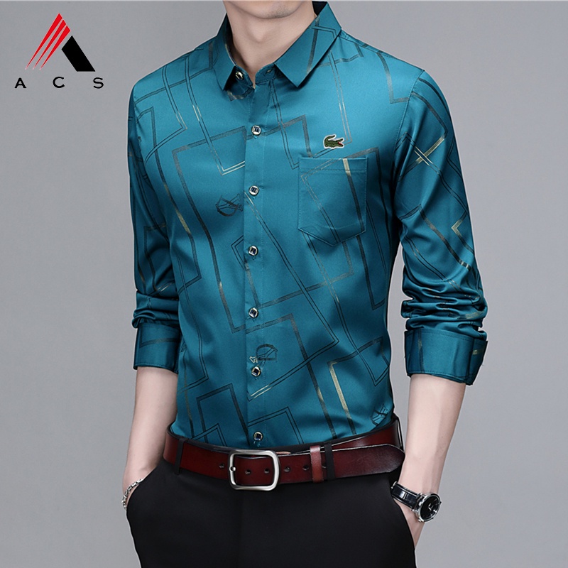 Áo Sơ Mi Dài Tay Thời Trang Công Sở Dành Cho Nam