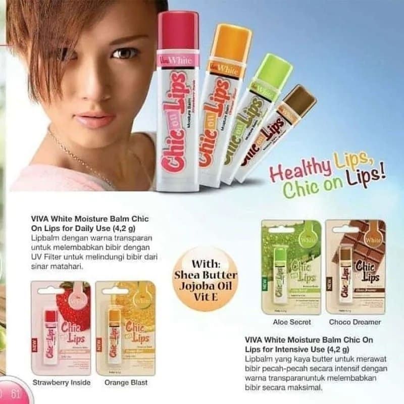 (Hàng Mới Về) Son Dưỡng Môi Viva Chứa Vitamin & Dưỡng Ẩm Môi | BigBuy360 - bigbuy360.vn
