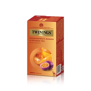 Trà đen hương chanh dây, xoài và cam twinings 25 gói/hộp