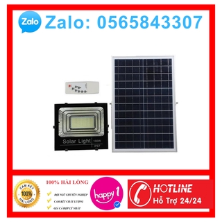 Đèn led pha năng lượng mặt trời 100W