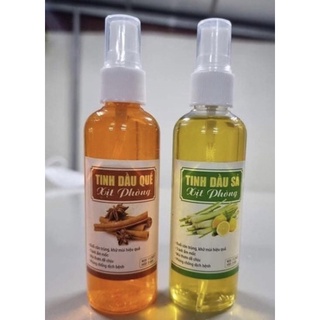 Tinh dầu xả ,quế nguyên chất 100ml xịt phòng