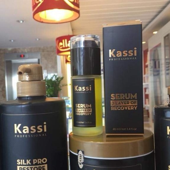 Serum dưỡng tóc phục hồi tóc hư tổn 3 lớp Kassi 40ml