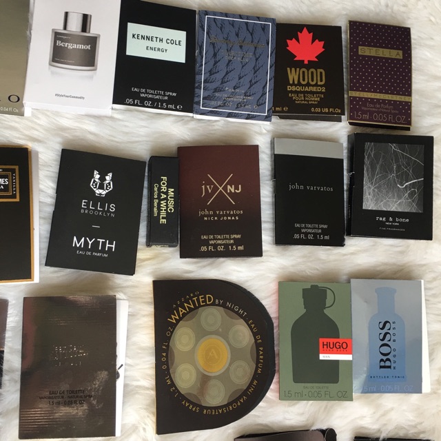 Vial nước hoa nam các hãng | Thế Giới Skin Care