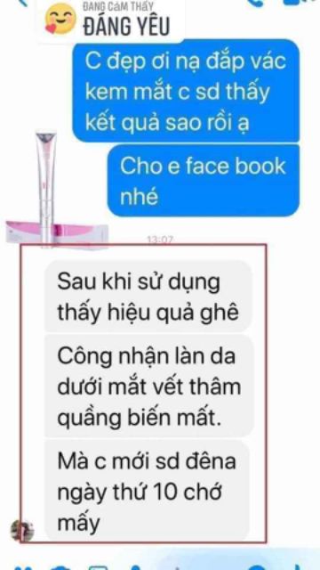 KEM MẮT  TÍCH HỢP MÁY MASSA TRỊ THÂM QUẦNG, BỌNG MẮT, CHÂN CHIM