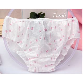 QUẦN LÓT GIẤY IN HOA CAO CẤP DÙNG TRONG SPA, BƠI LỘI, DU LỊCH