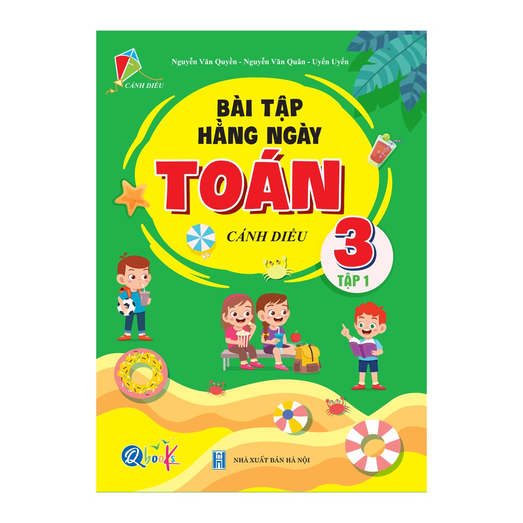 Sách Combo Bài Tập Hằng Ngày, Tuần và Đề Kiểm Tra Toán, Tiếng Việt Lớp 3 - Cánh Diều - BẢN QUYỀN