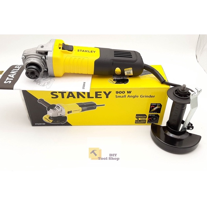 Máy Mài Góc 100mm Công Tắc Trượt 900W STANLEY STGS9100-B1 - Chính Hãng - SKU STGS9100