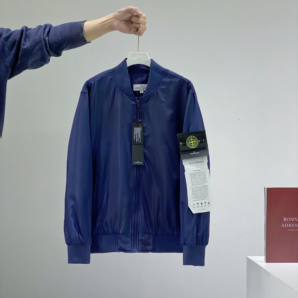 Áo Khoác Bóng Chày Có Đệm Cổ Điển Thoải Mái Chống Thấm Nước Size S-2XL Cho Nam