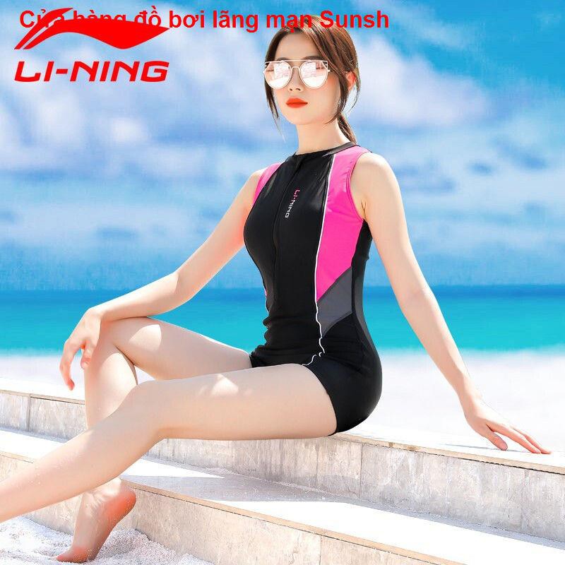 voucher thanh toánLi-Ning Bà Đồ bơi Phụ nữ Sildatic Silver Skinny 2019 thể thao mới Thái Bình Dương