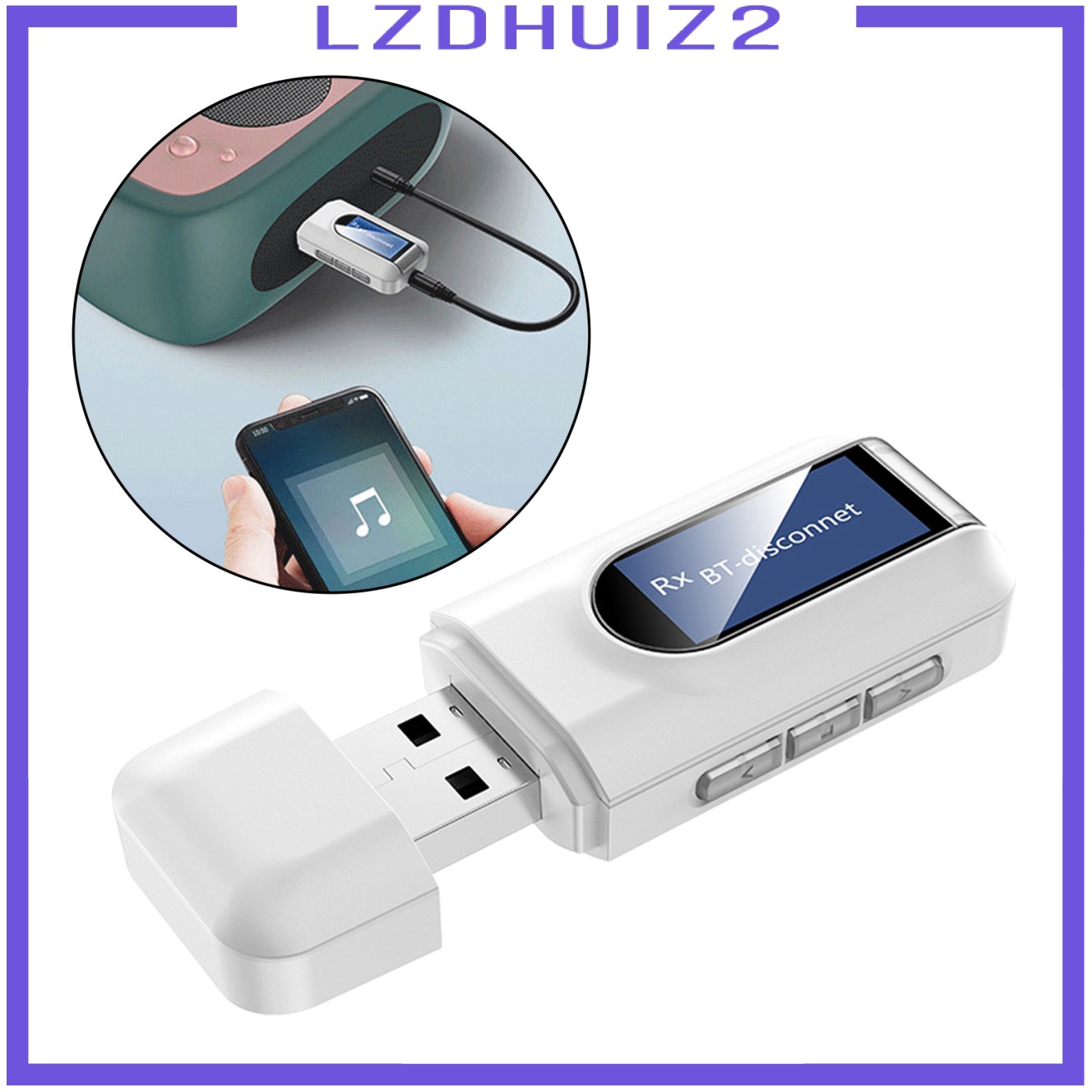 Usb Bluetooth 2 Trong 1 Cho Pc Laptop