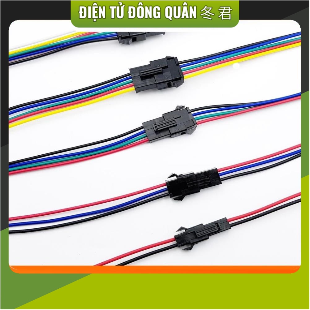 Cặp Jack kết nối đực cái 2.54mm dài 40cm SM-2P / SM-3P / SM-4P / SM-5P / SM-6P