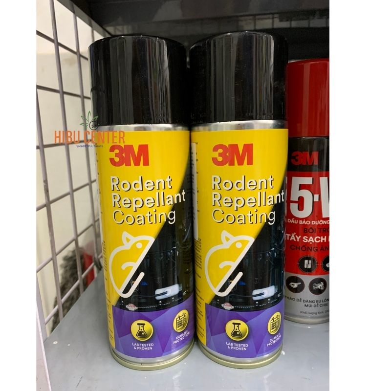 Chai Xịt Chống Chuột Cho Xe Ô Tô 3M Rodent Repellant Coating 89797 250g