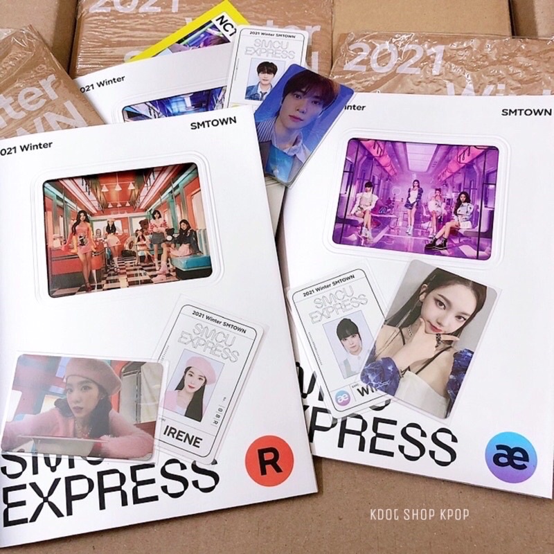 Bộ ảnh 2021 Winter SM Town: SMCU Express