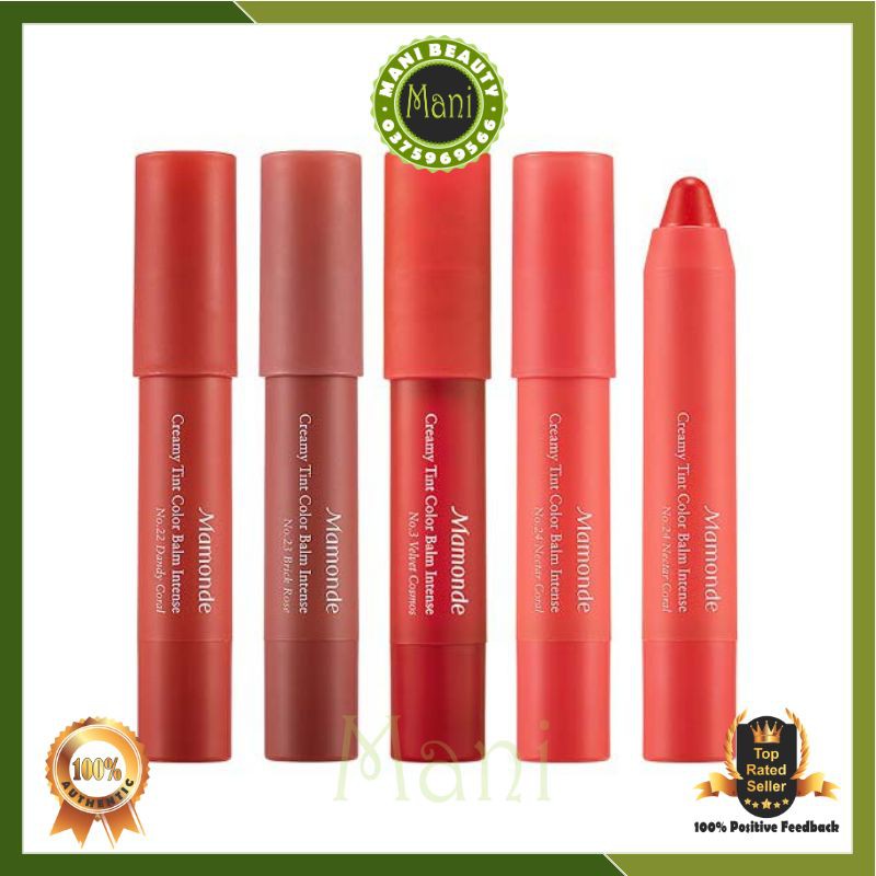 Son bút chì siêu lì Mamonde Creamy Tint Color Balm Intense