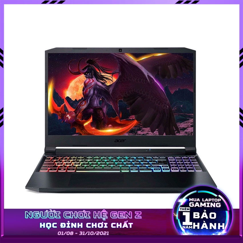 Laptop Acer Gaming Nitro 5 AN515-57-71VV.(NH.QENSV.005)(i7 11800H/8GBRam/512GB SSD/RTX3050 4G/15.6 inch FHD 144Hz/Win11)