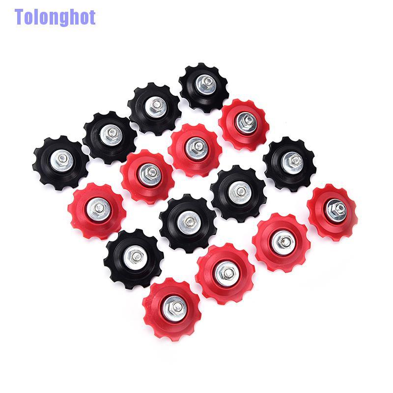 Tolonghot> 1pcs Mountain Bike Bicycles Cycling Rear Derailleur Guide Roller Jockey Wheel