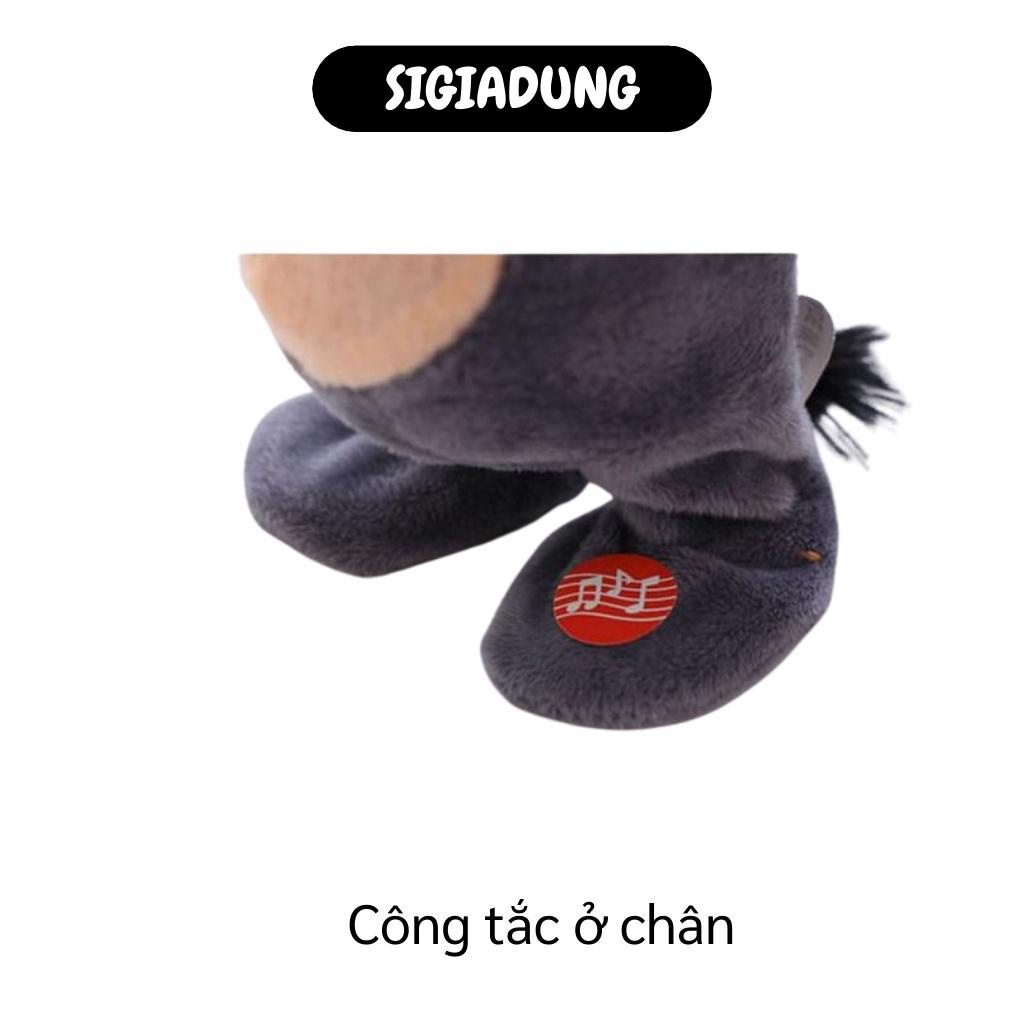 [SGD] Đồ Chơi Biết Nói - Thú Nhồi Bông Hình Con Lừa Biết Hát, Nói Nhạy Lại Tiếng 4628