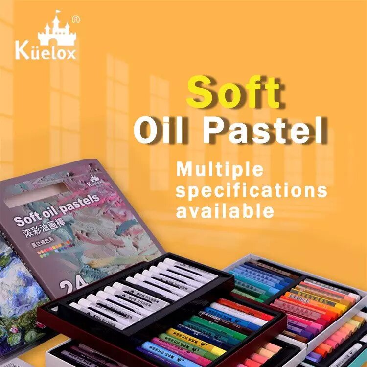 [ LỖ STORE ] Màu Soft Oil Pastel Kuelox (phấn dầu - sáp dầu)