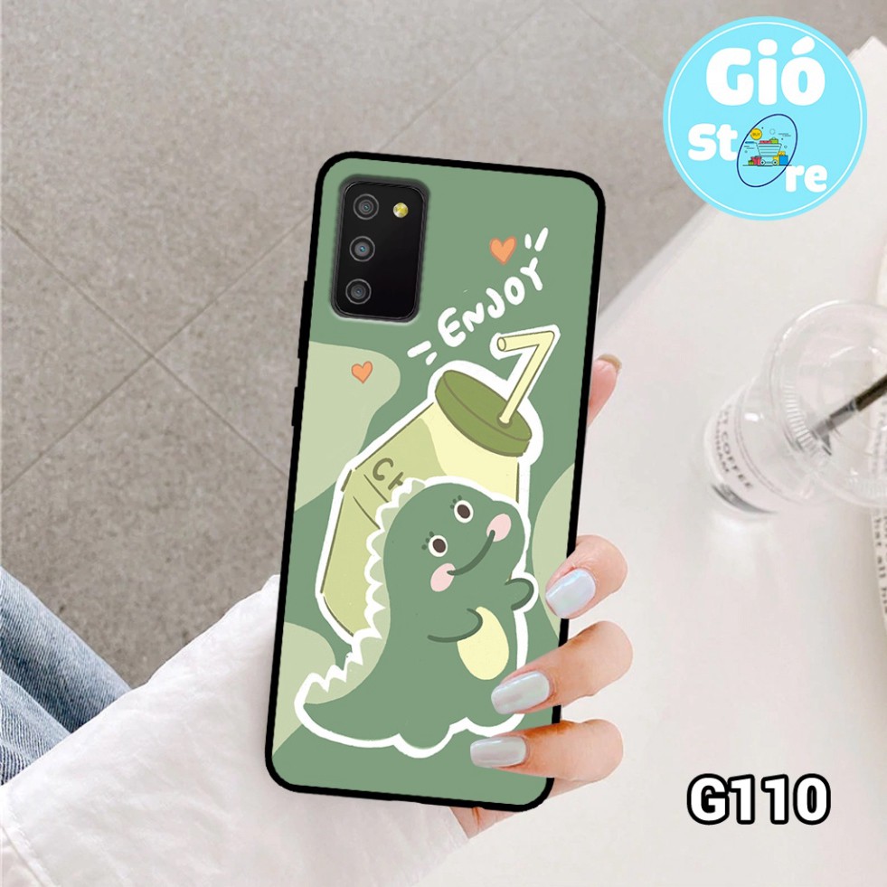 Ốp điện thoại Samsung A02S - A03S - A21S - A31 - M21 - M30S - Ốp lưng Samsung in hình khủng long,dinosaur dễ thương