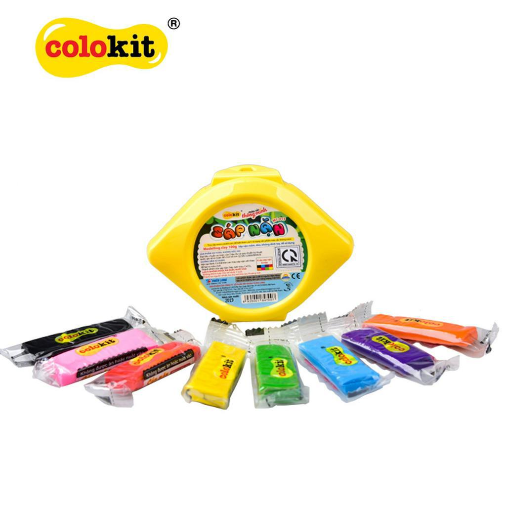 ( 5 Hộp ) Sáp Nặn Đất Nặn 8 Màu MC015 Thiên Long ShopBaCam