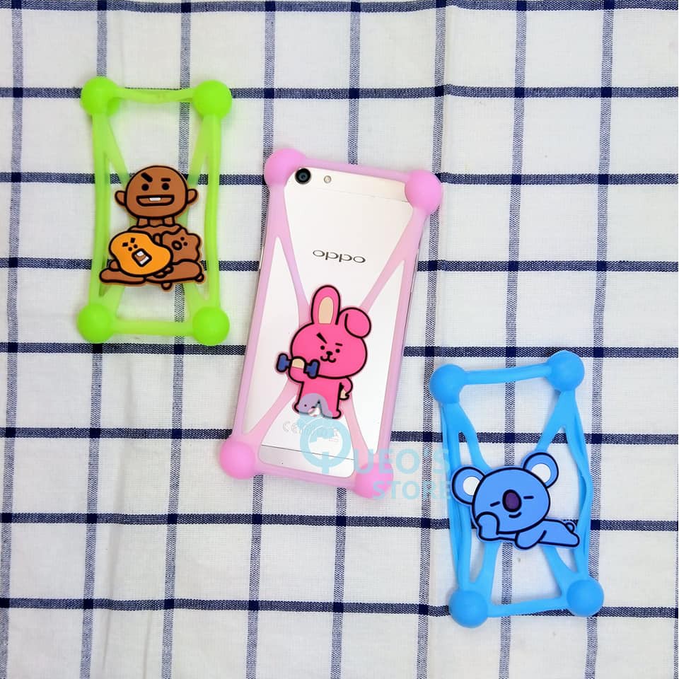 Ốp lưng silicon BTS cho mọi dòng điện thoại kích thước màn hình dưới 5.5inch