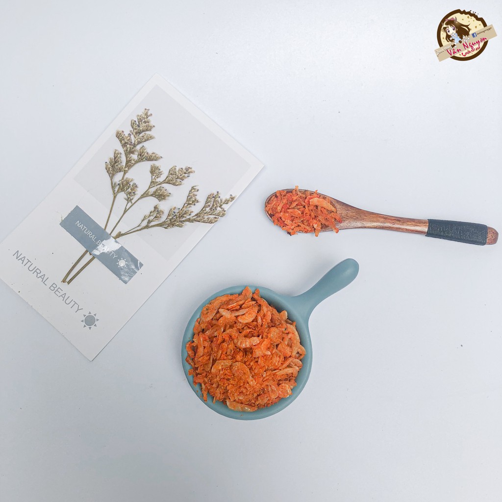 Ruốc sấy khô giòn thơm ngon ăn bánh tráng. Bánh tráng VÂN NGUYỄN
