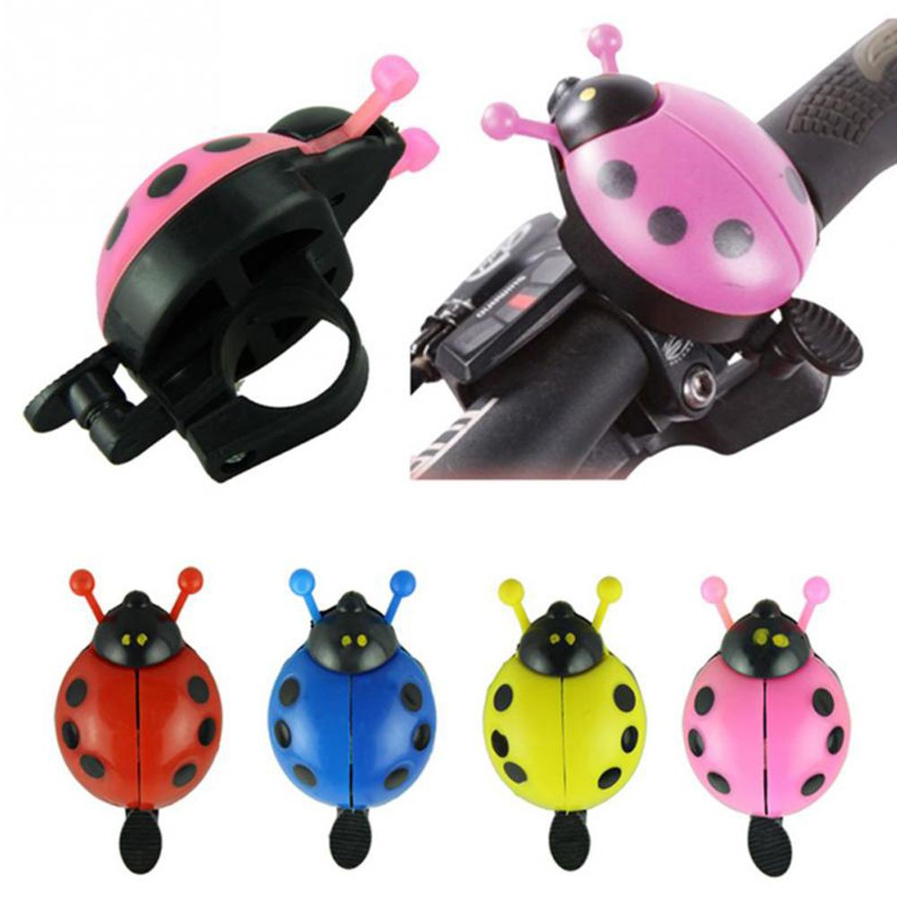 Chuông hình con bọ đáng yêu gắn trên xe đạp