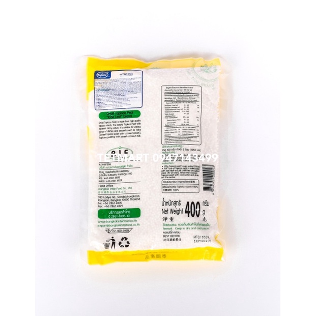 Trân châu hạt bé Thái Lan nhập khẩu  400g