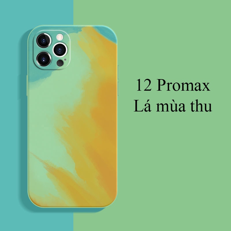 Ốp lưng màu loang cho iPhone 6Plus/7Plus/8plus/X/Xsmax/11Promax/12Promax