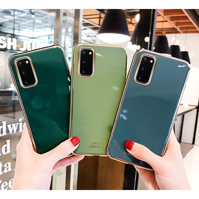 Ốp điện thoại TPU mạ điện 6D cho Samsung S20 S9 S9plus plus S10 s10lite S10plus S20u ultra S20plus